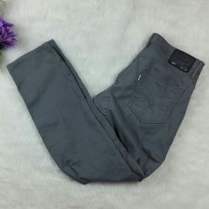Levi's gray skinny jeans mens